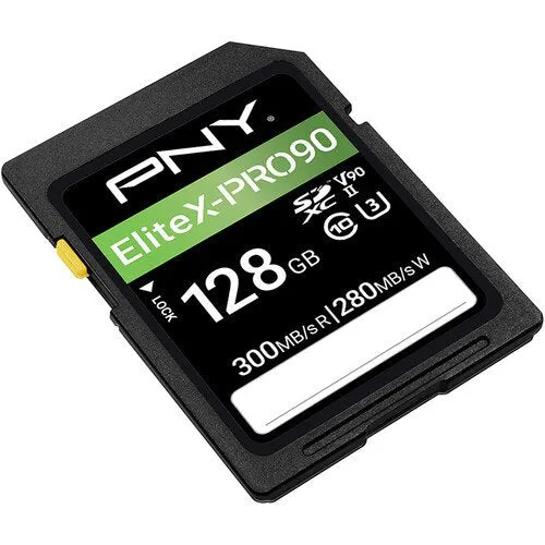 128GB XPRO 90 CL10 V90 SDXC Memory Card