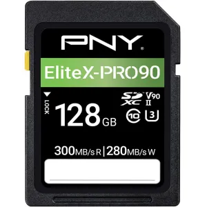 128GB XPRO 90 CL10 V90 SDXC Memory Card