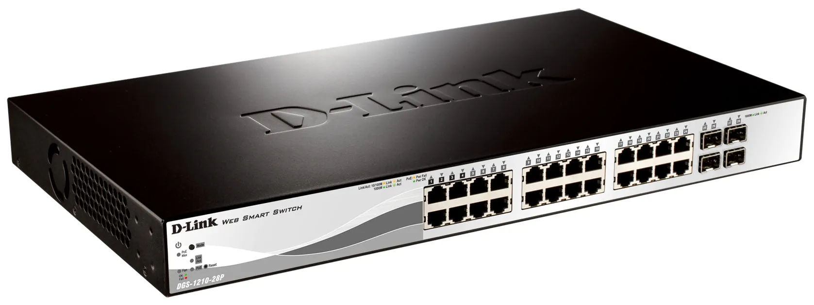 28-Port Gigabit Poe Smart Managed Switch Including 4 Combo Ports