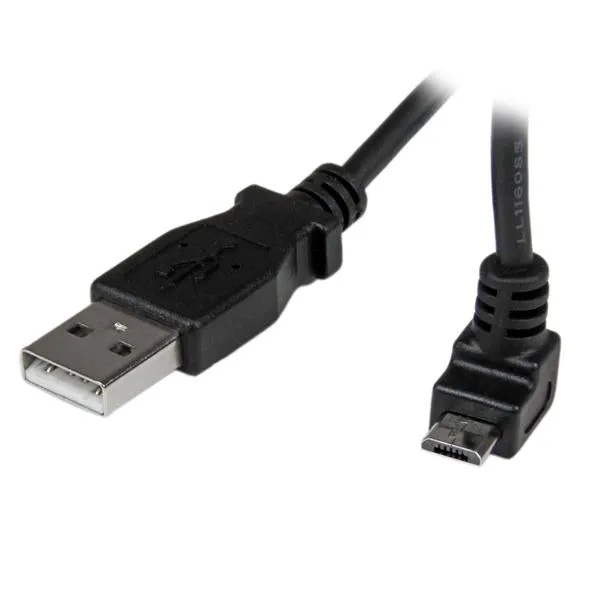 2M Angled Micro Usb Cable -