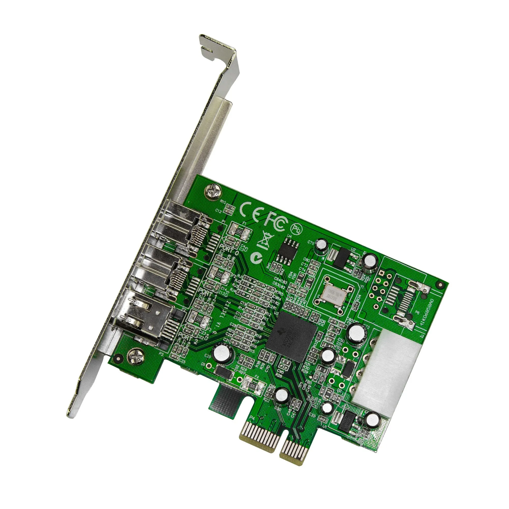 3 Port 2B 1A 1394 Pci Express