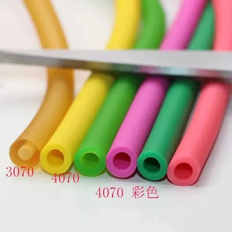 5mm*5/10m Outdoor Natural Latex Rubber Tube Stretch Elastic Slingshot Replacement Band Catapults Sling Rubber