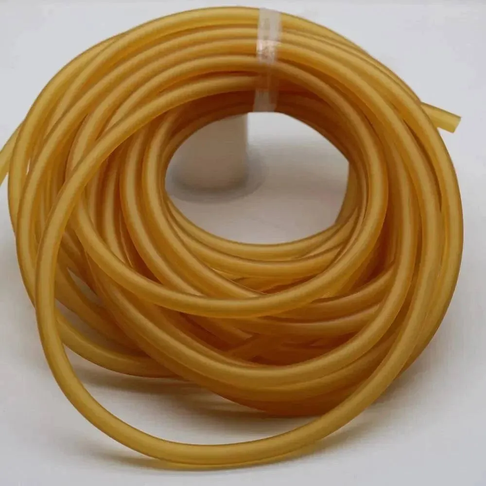 5mm*5/10m Outdoor Natural Latex Rubber Tube Stretch Elastic Slingshot Replacement Band Catapults Sling Rubber