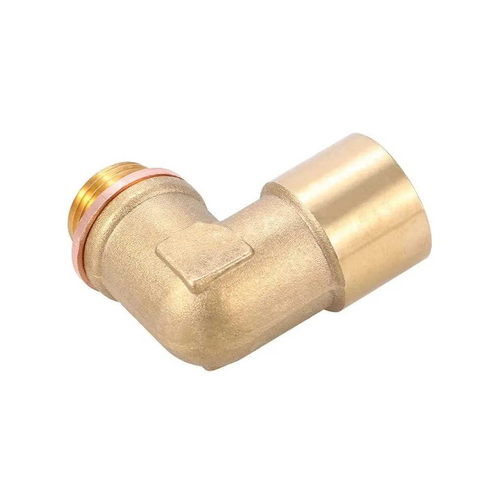 90° Angled Lambda O2 Oxygen Sensor Extender Spacer for Decat Hydrogen Brass M18x1.5 Car Accessories