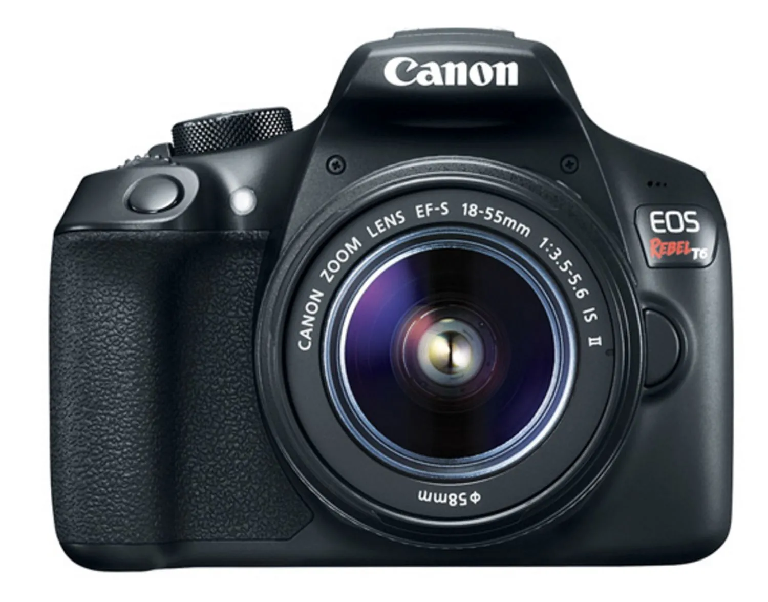 Canon EOS Rebel T6 EF-S 18-55mm IS II Lens Kit - 1159C003