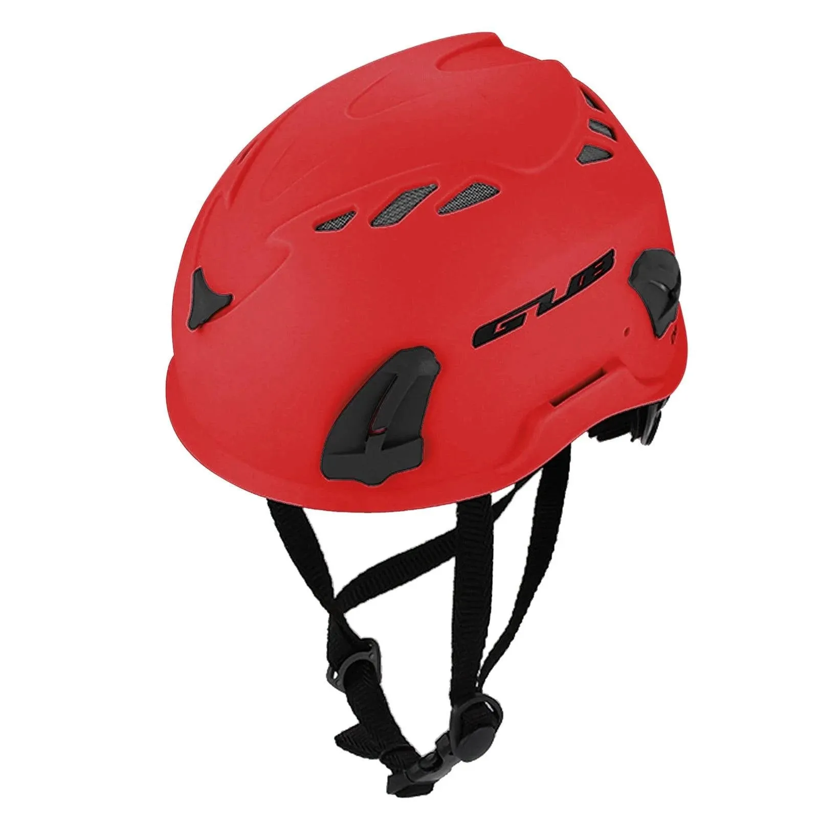 Climbing Helmet Cycling Safety Helmet with Headlamp Earmuff Taillight Attachment Points for Hiking Climbing Caving