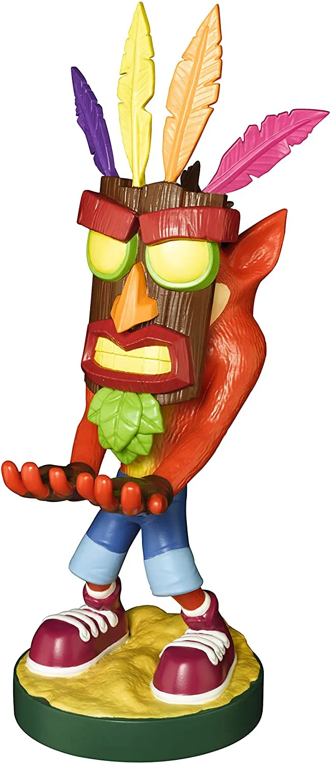 Crash Aku Aku Cable Guy Phone & Controller Holder