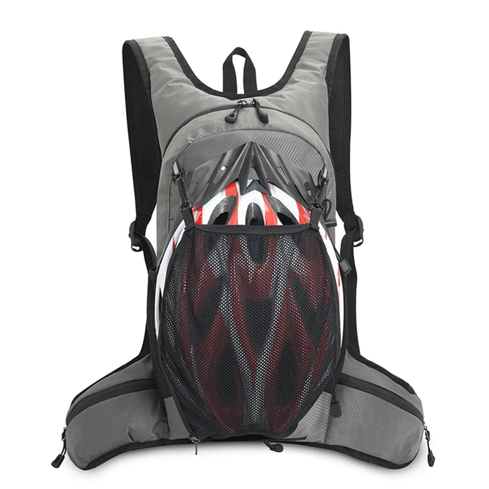 Cycling Backpack Lightweight Bike Backpack Outdoor Sports Travel Bag with Breathable Mesh Back & Reflective Stripes for Cycling