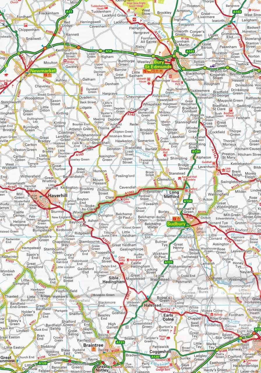 East Anglia AA Road Map 4