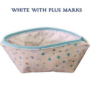 Essential Oil Carrying Cases - White with Plus Marks