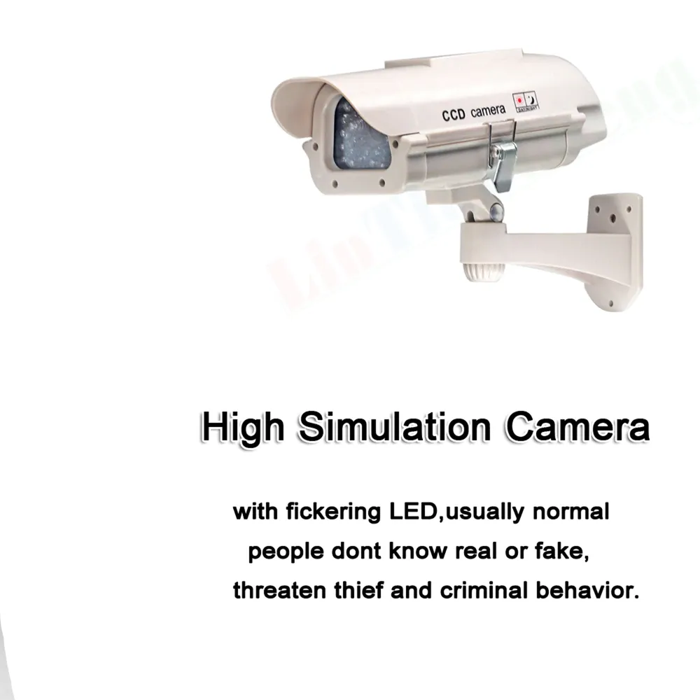 Fake CCTV Solar Powered Camera