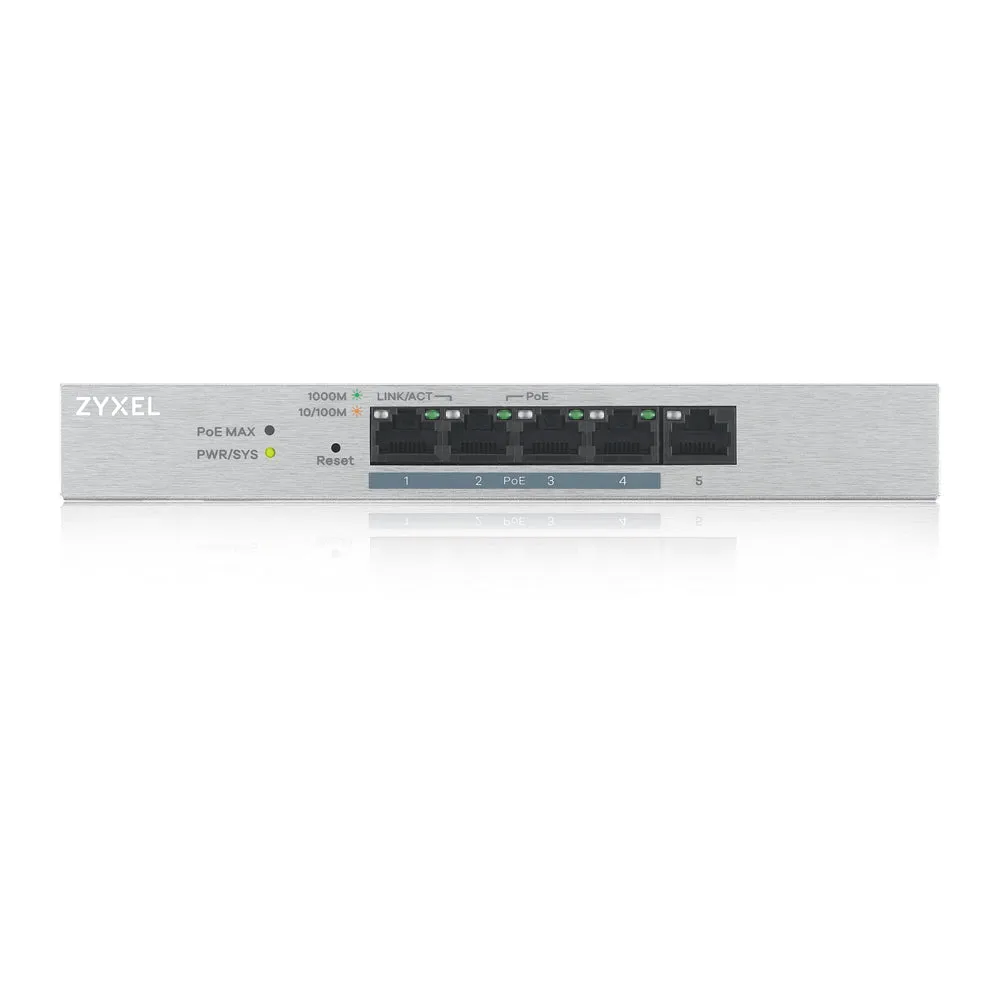 Gs1200-5Hp 5 Port Gigabit Poe 