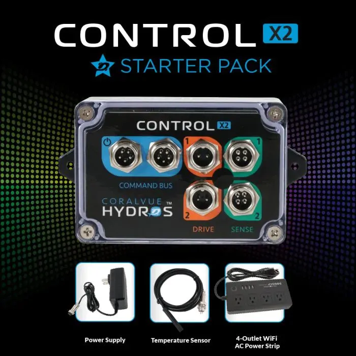 Hydros Control X2 Aquarium Controller Starter Pack - Hydros