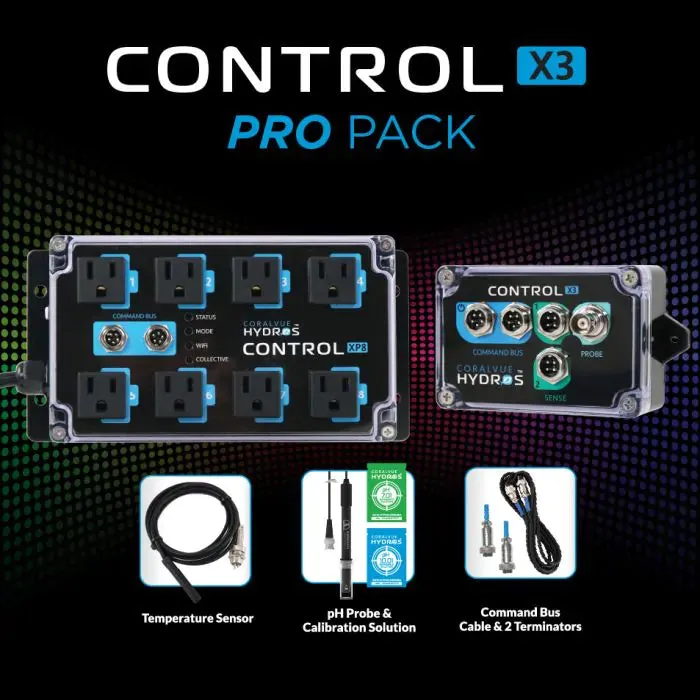 Hydros Control X3 Aquarium Controller PRO Pack - Hydros