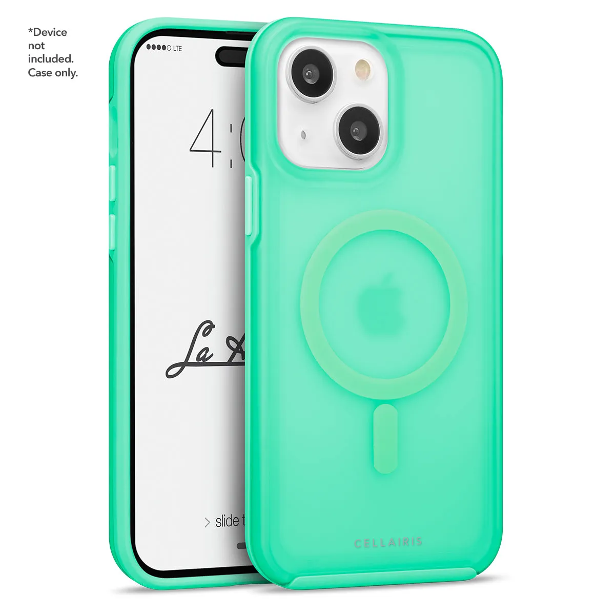 La Hornet - iPhone 15 / iPhone 14 Turquoise Matte w/ MagSafe Case