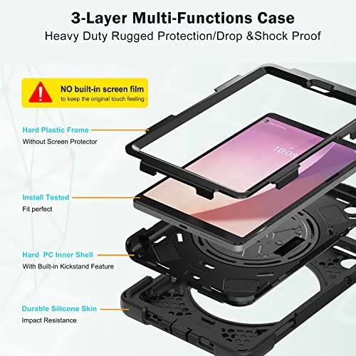 Lenovo Tab M8 8" 4th Gen 2023 Heavy Duty Shockproof Case | ProCase