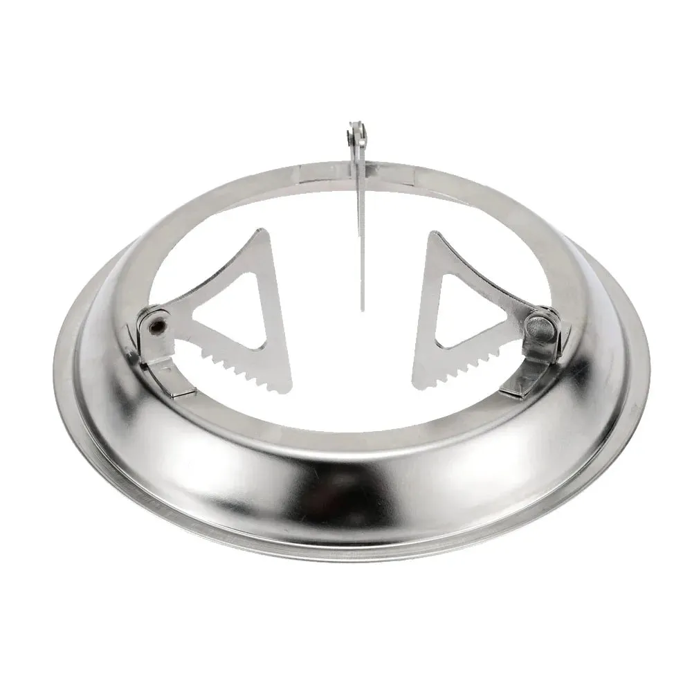 Lixada Brazier Portable Wood Stove Stainless Steel Lightweight Wood Stove Alcohol Stove Burner Outdoor Cooking Picnic Camping