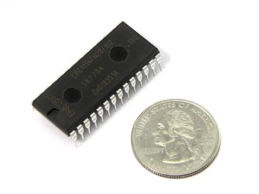 LPC1114FN28 - ARM Cortex-M0 based 32-bit MCU (DIP)