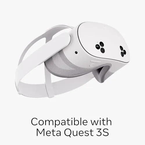 Meta Quest 3S Breathable Facial Interface — Works with Meta Quest 3S — Increases Comfort — Installs in Seconds