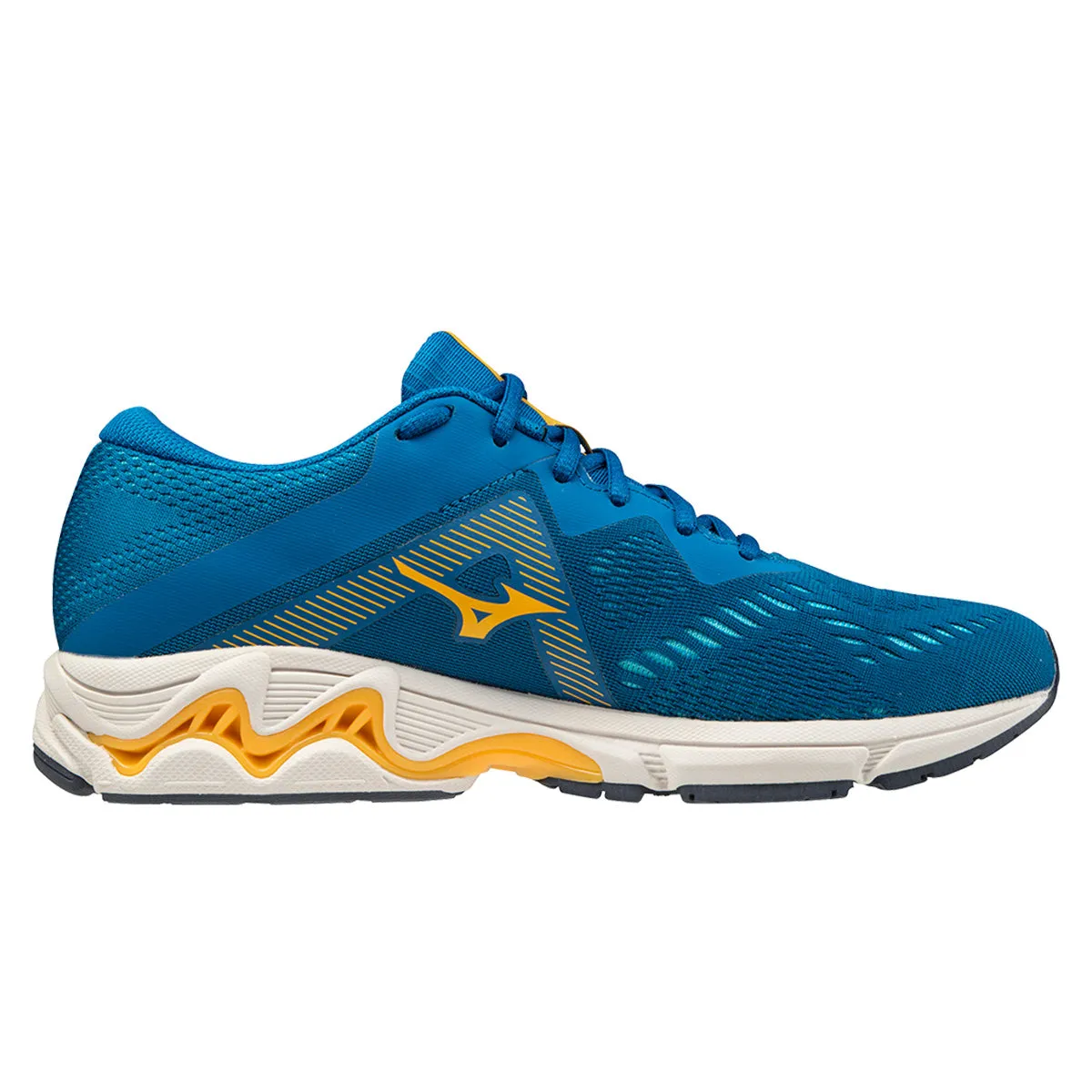 Mizuno Wave Equate 5 Mens | Mykonosb/ombreb/saffron