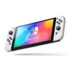 Nintendo Switch OLED Model Gaming Console Bundle - Neon Black & White | 10012403