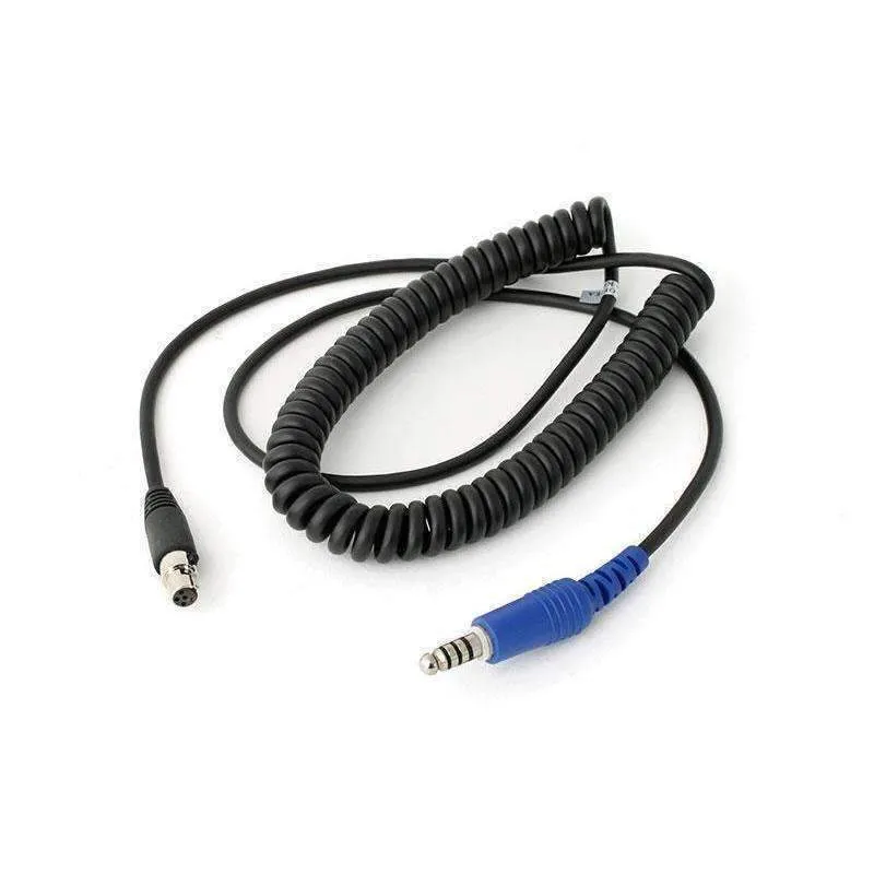 OFFROAD Headset Coil Cord Adaptor Cable to Intercom