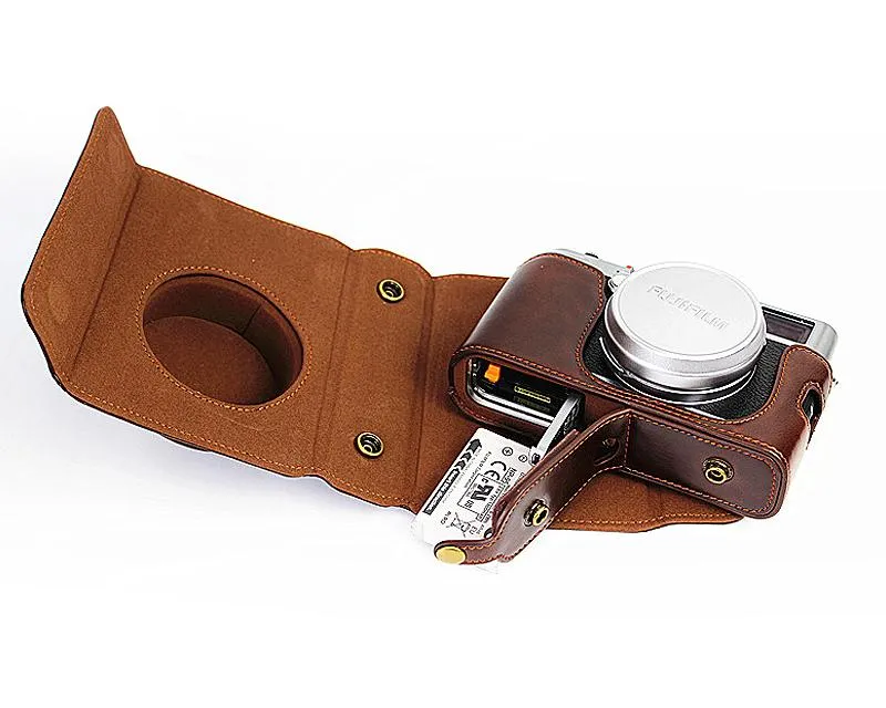 Premium Series Fujifilm X100T Camera Leather Case