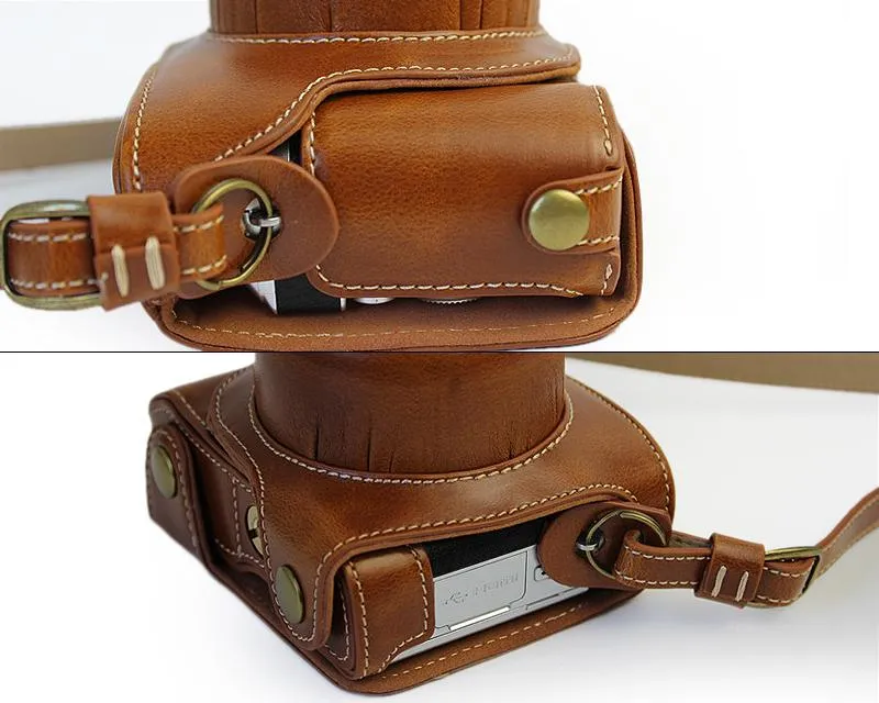 Premium Series Nikon J5 Camera Leather Case