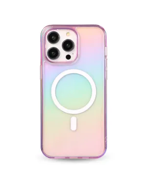 Purple Holo Rainbow MagSafe Phone Case