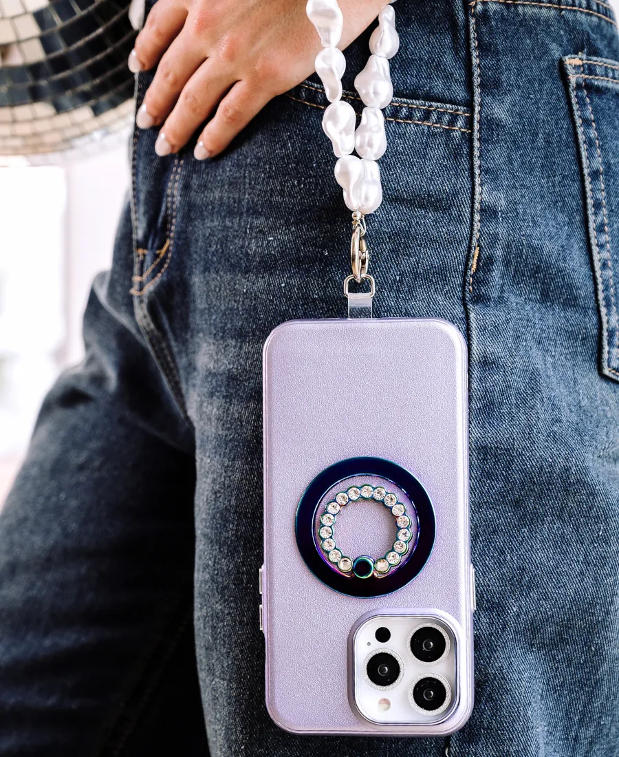 Purple Pearl Shimmer MagSafe Phone Case