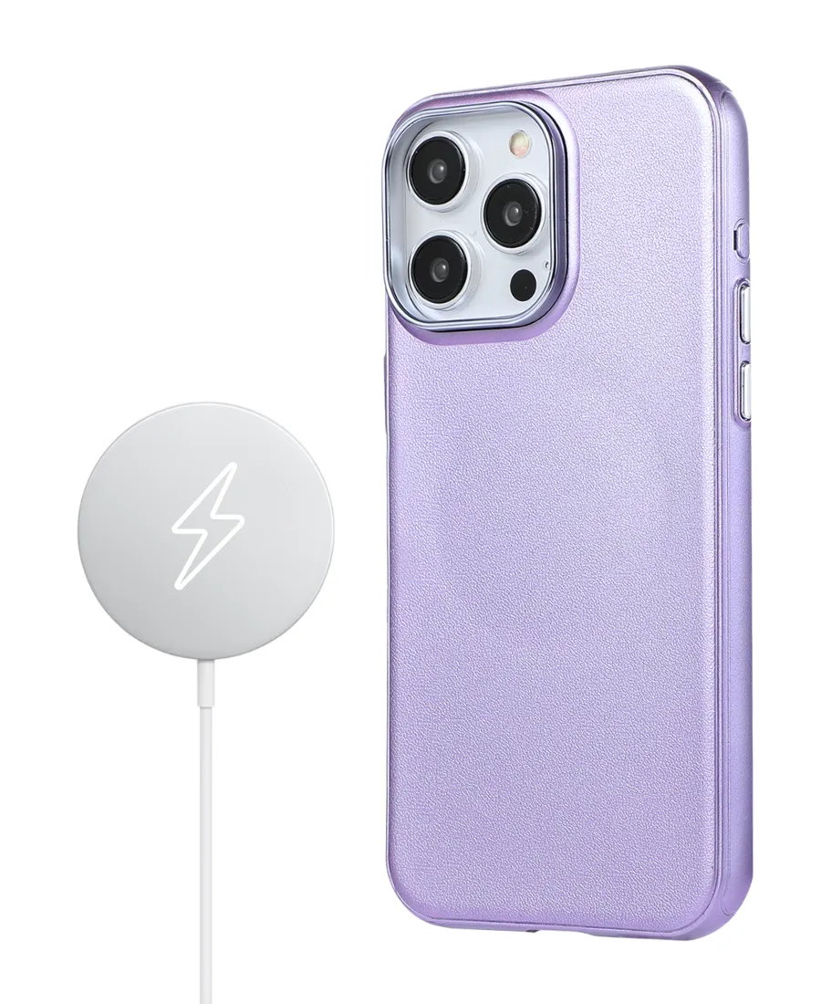 Purple Pearl Shimmer MagSafe Phone Case