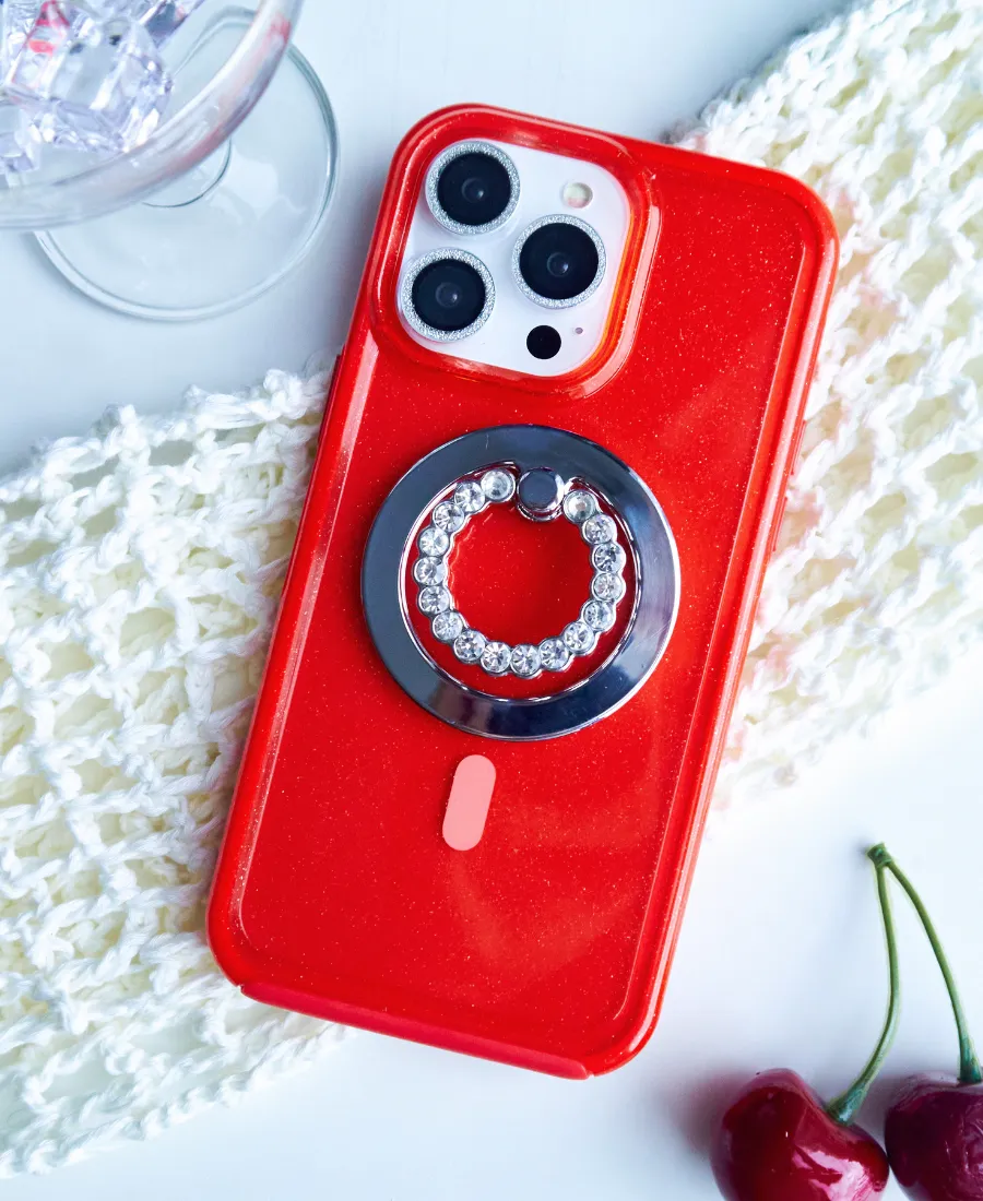 Red Neon MagSafe Phone Case