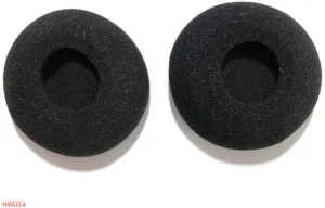 Replacement Foam Headset Ear Cushions - 2 PK, Compatible with BlueParrott B250-XT, B250-XT ,Plantronics, Smith Corona.Jabra,VXI | SupraPlus HW251,HW261,Jabra 2300 - Qty 2