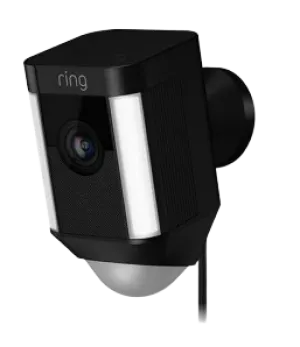 Ring Spotlight  Hardwired Cam - Black