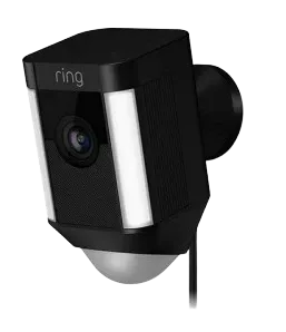 Ring Spotlight  Hardwired Cam - Black