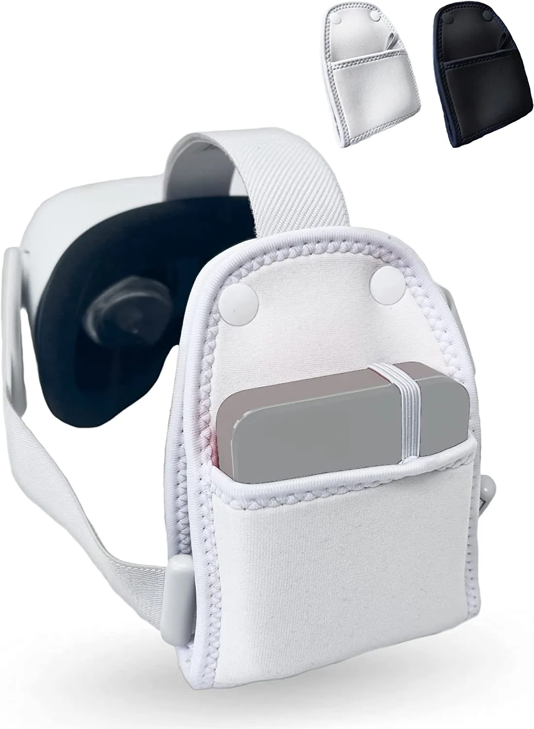 Skywin VR Battery Pouch - Battery Holder - Attach to VR Headset to Extend Play