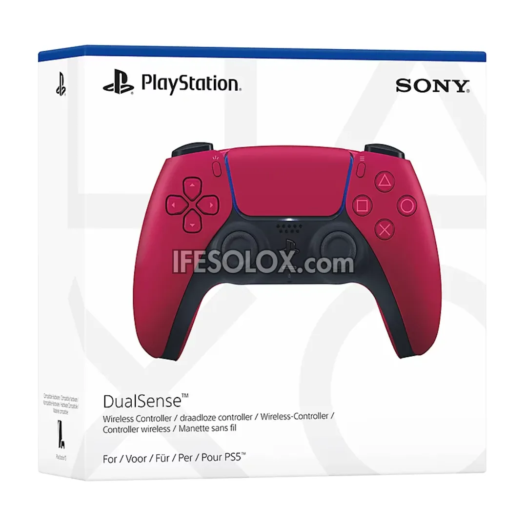 Sony DualSense Wireless Game Controller (Cosmic Red) - Brand New