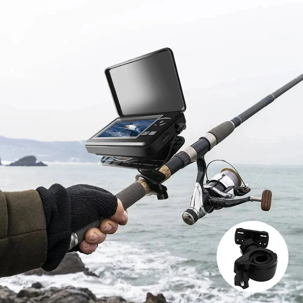 Underwater Fishing Camera Waterproof Video Fish Finder DVR Camera with 4.3 Inch LCD Display for Ice Lake Sea Boat Fishing